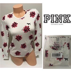 🆕VICTORIA’S SECRET PINK - COZY WAFFLE SLEEP SHIRT